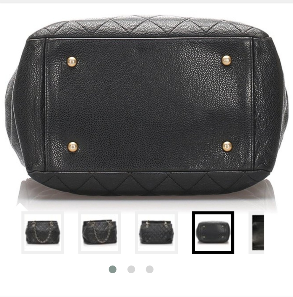Chanel Black  Petite Quilted Leather Chain Shoulder Bag - Picture 8 of 12